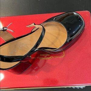 Nine West Black Patent Leather Heels